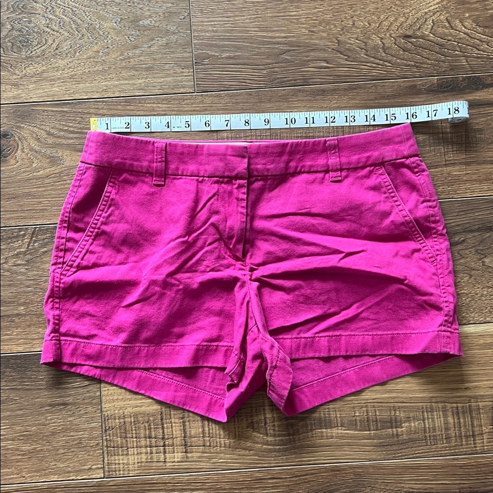 J. Crew Vibrant Pink Women's Shorts 3.5” - Picture 3 of 4